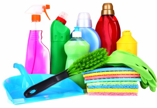 Regular cleaning in homes and commercial spaces