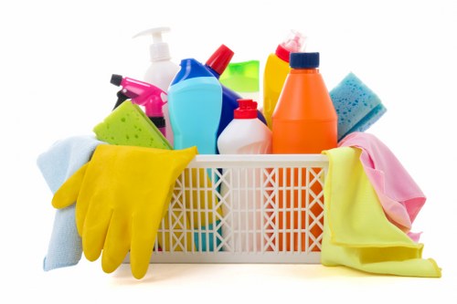 Professional upholstery cleaning on a living room sofa